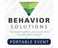 Behavior Solutions Portable Event Package