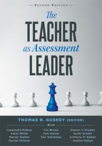 The Teacher as Assessment Leader, Second Edition by Thomas R. Guskey (Editor); chess pieces, with a lone blue king.