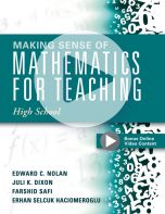 Making Sense of Mathematics for Teaching High School: The TQE Process